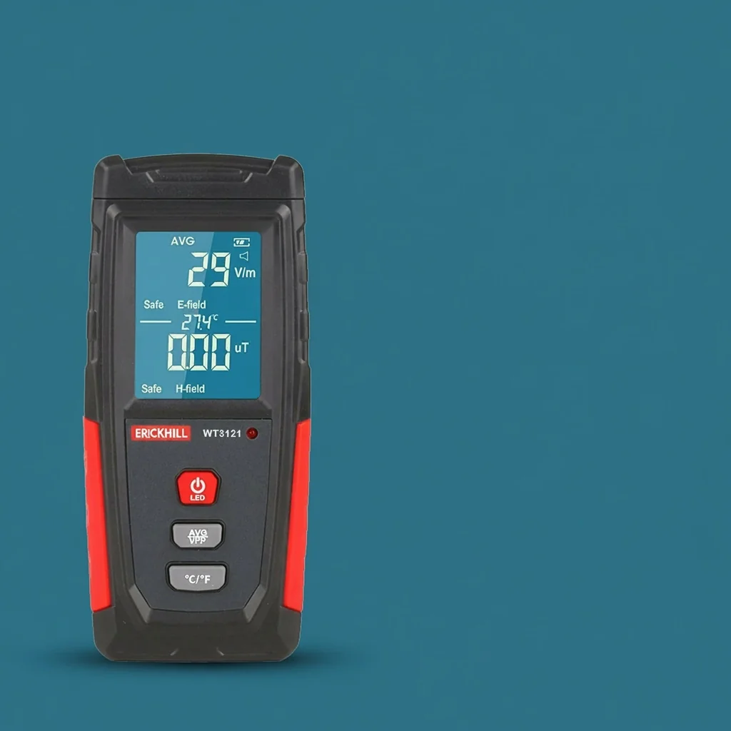Comparing professional EMF detectors for home use