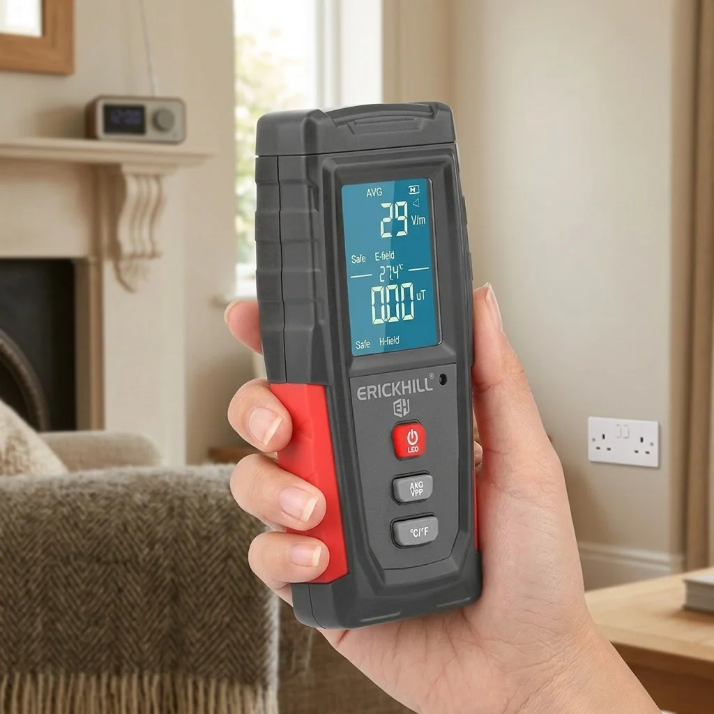 Measuring electromagnetic fields from everyday household appliances