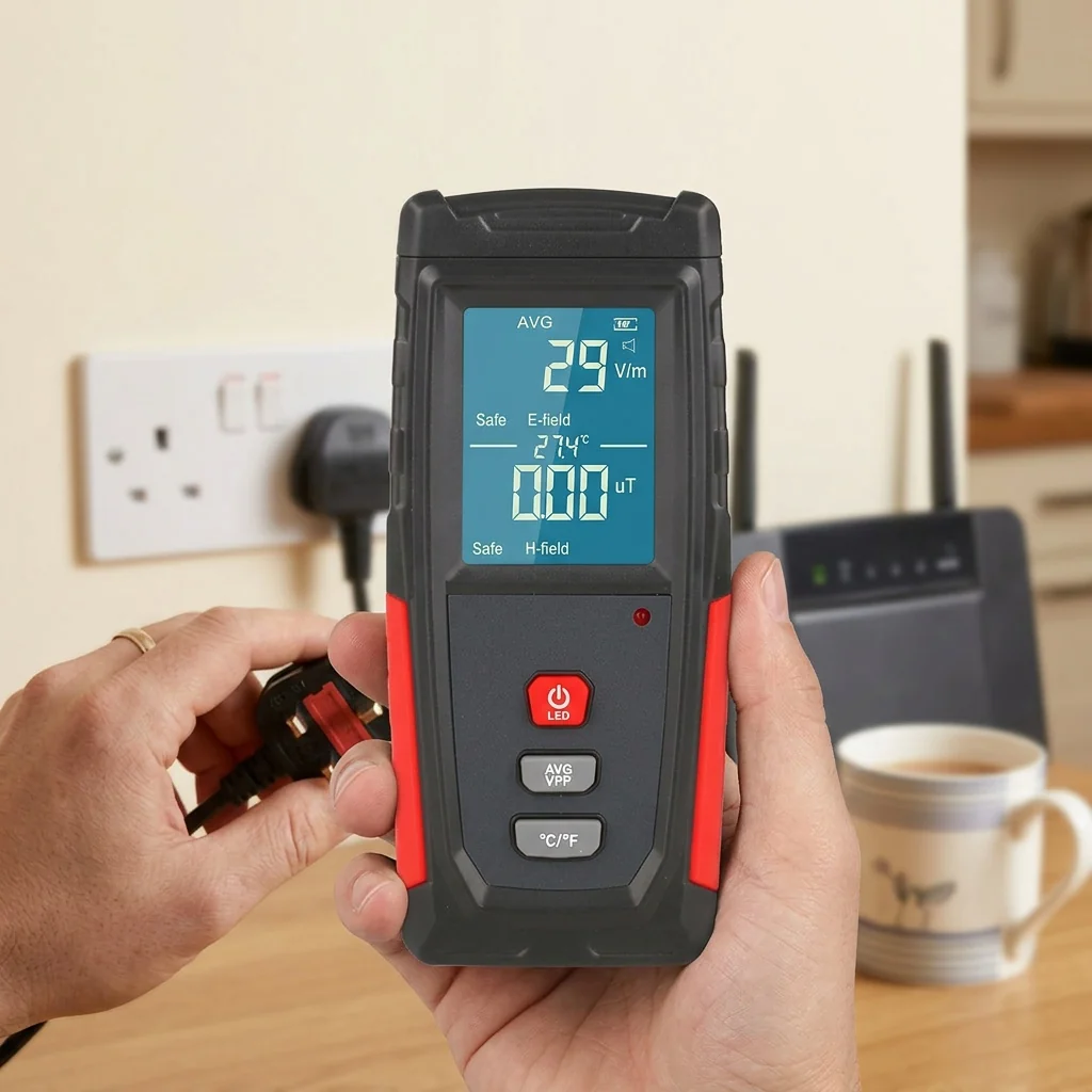 EMF testing in a modern UK residential environment