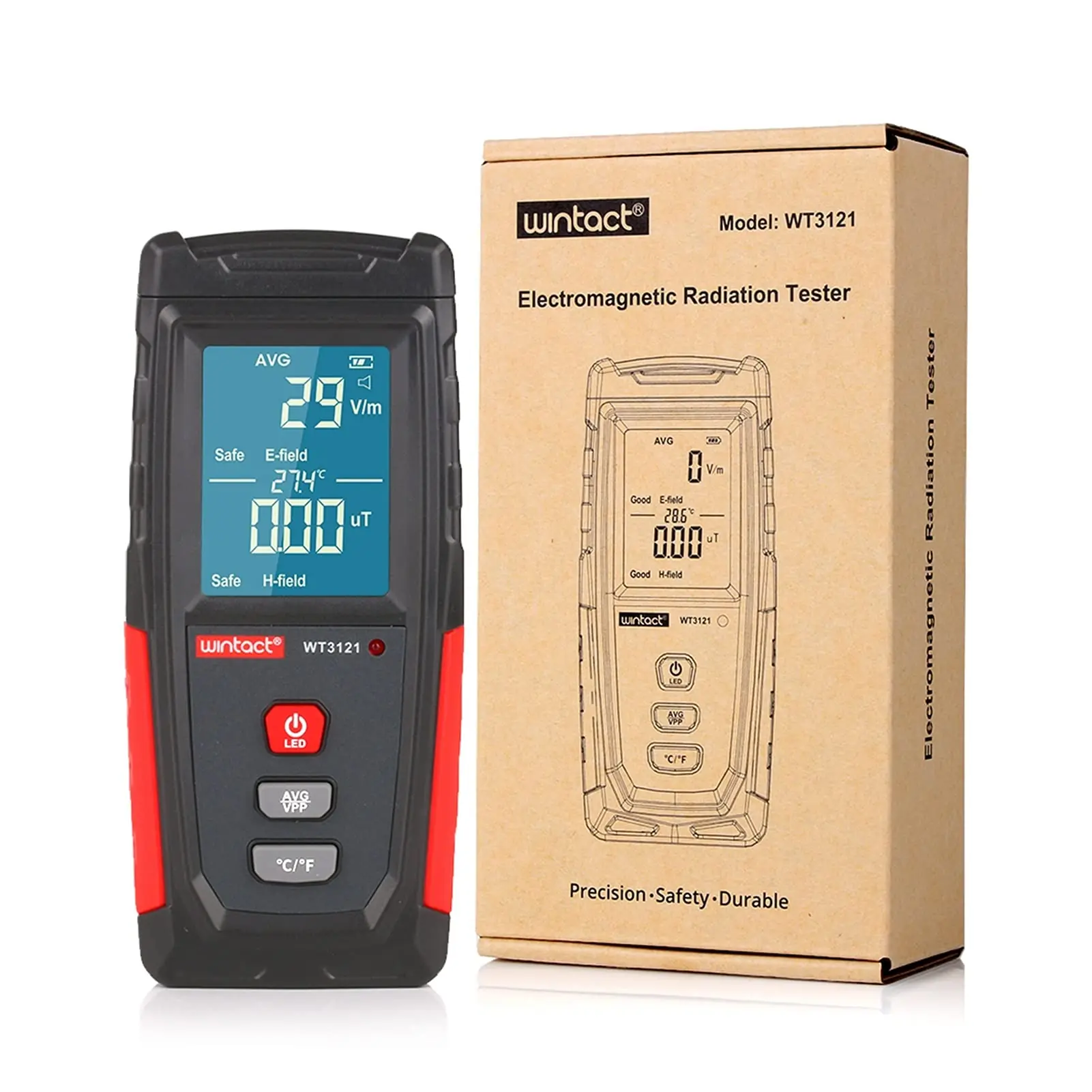 ERICKHILL EMF meter used during a workplace safety walkthrough