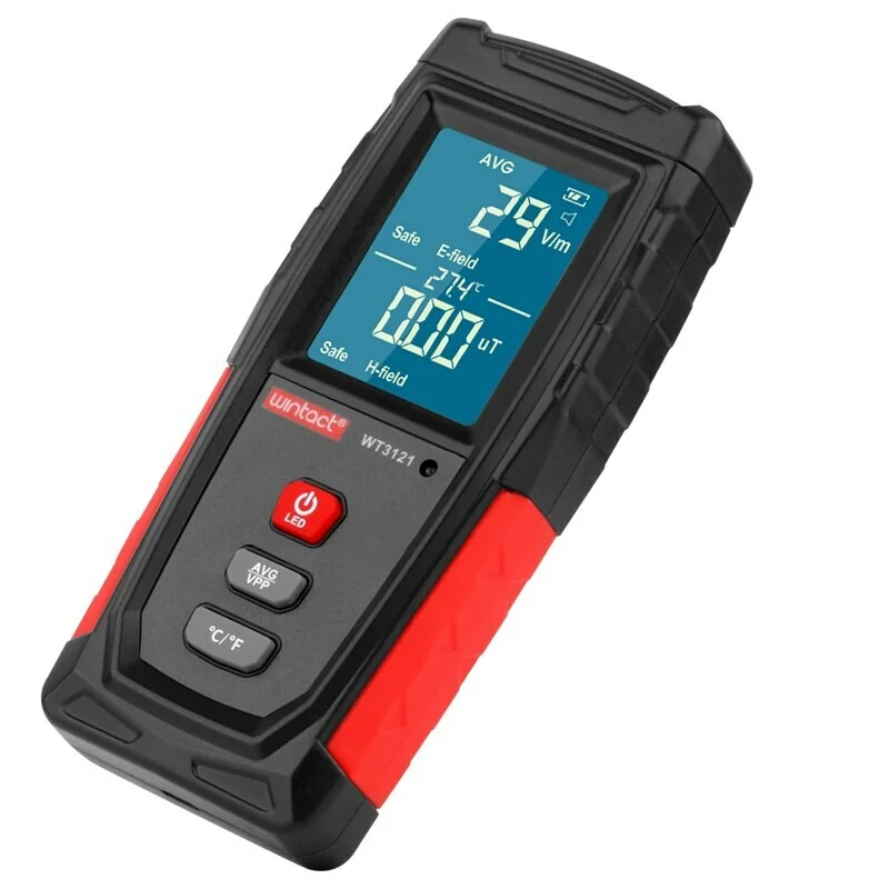 ERICKHILL device used to monitor electromagnetic fields from smart security systems.