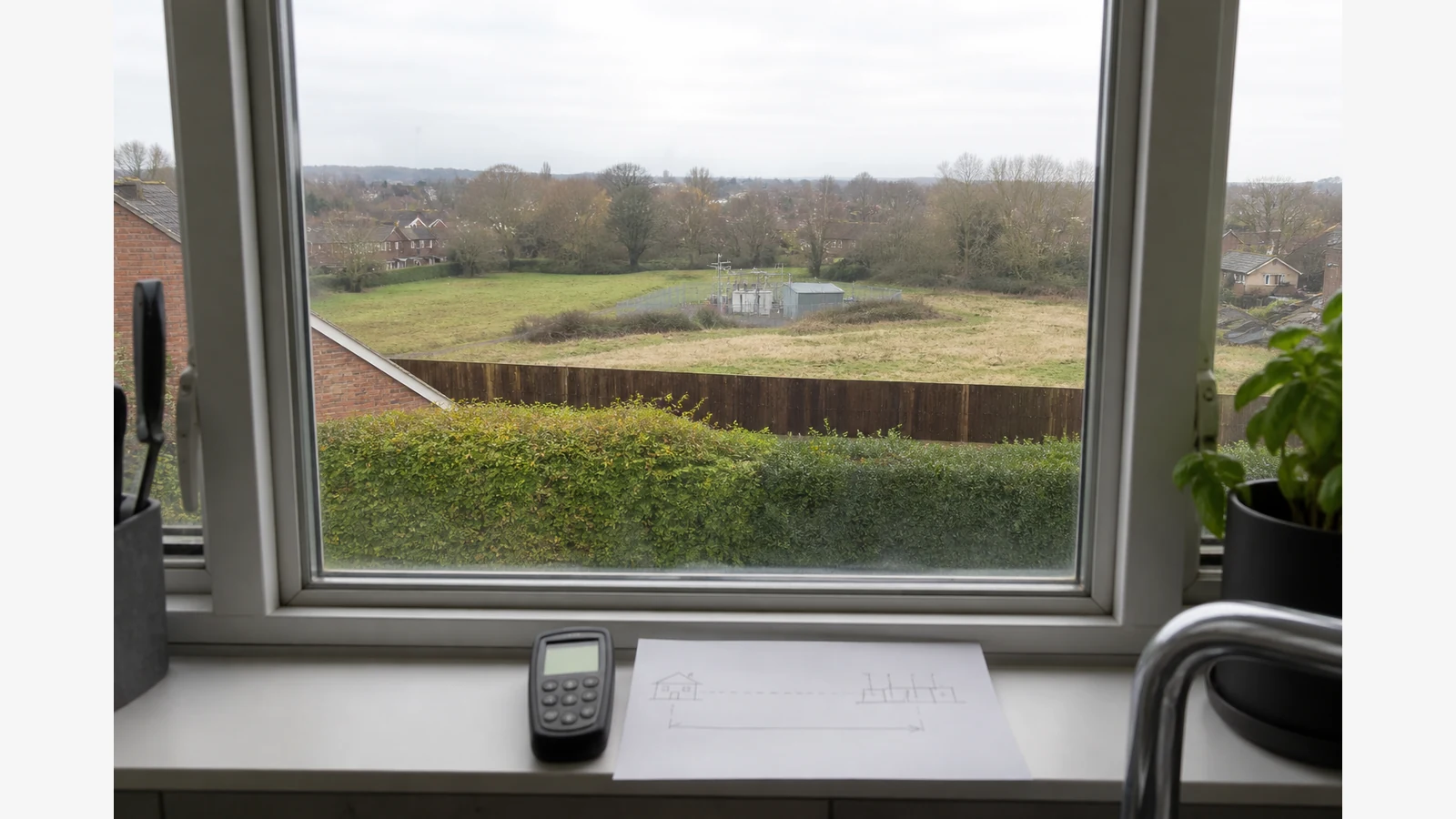 House Near Electricity Substation Emf Check UK